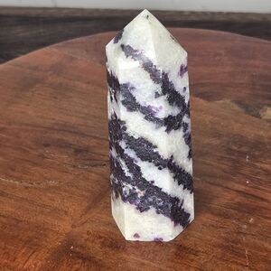 Purple Zebra Jasper Tower A